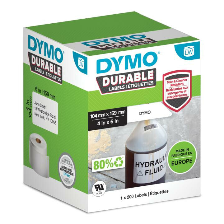 DYMO LabelWriter™ Durable Labels - 104 x 159mm