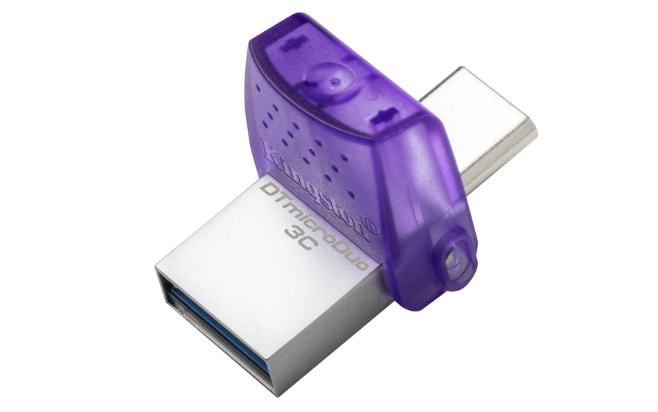 Kingston Technology DataTraveler 128GB microDuo 3C 200MB/s dual USB-A + USB-C