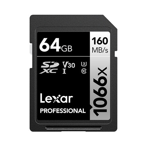 Lexar Professional 1066x 64 GB SDXC UHS-I Class 10