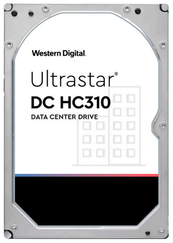 Western Digital Ultrastar DC HC310 HUS726T6TAL5204 internal hard drive 6 TB 7200 RPM 256 MB 3.5" SAS