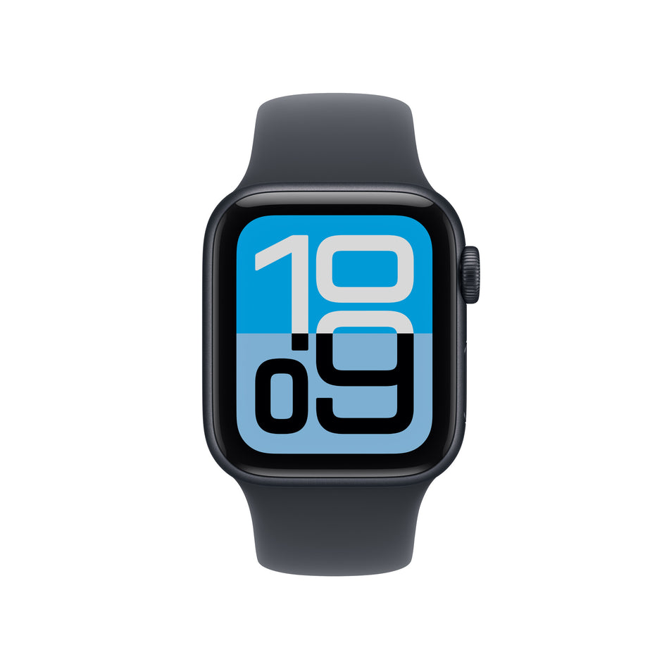 Apple Watch SE (3nd generation) SE 3 GPS 40mm Midnight Aluminium Case with Midnight Sport Band - M/L