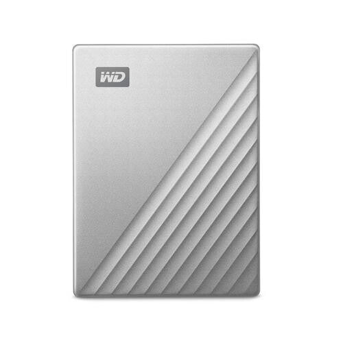 Western Digital WDBPMV0040BSL-WESN external hard drive 4 TB USB Type-C 3.2 Gen 1 (3.1 Gen 1) Silver