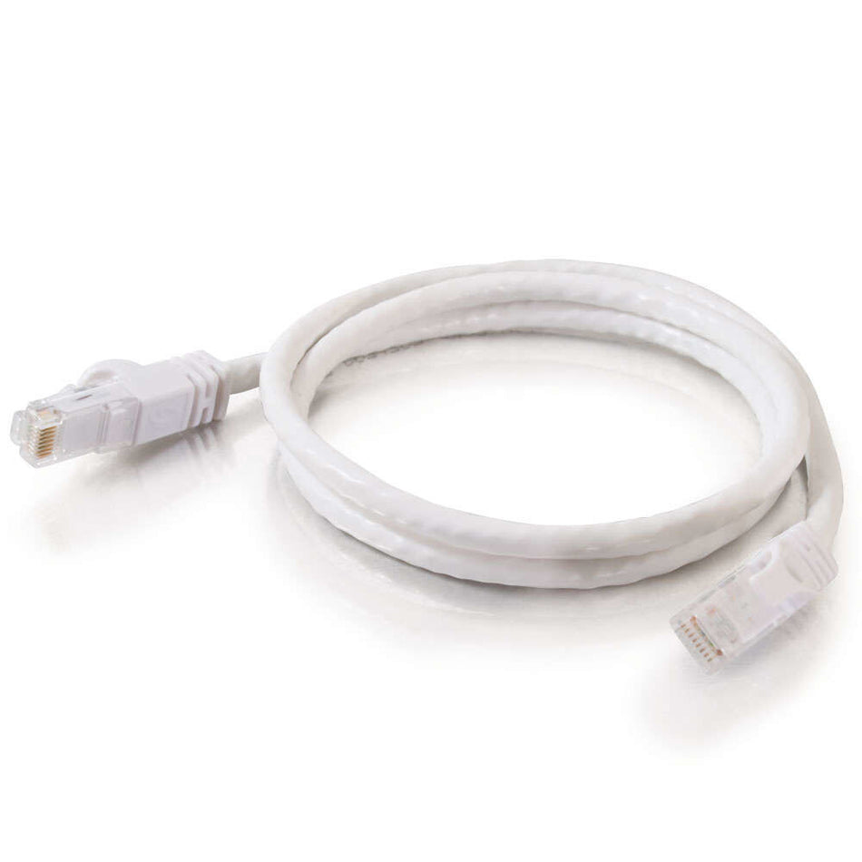 C2G Cat6 Snagless Patch Cable White 10m networking cable U/UTP (UTP)