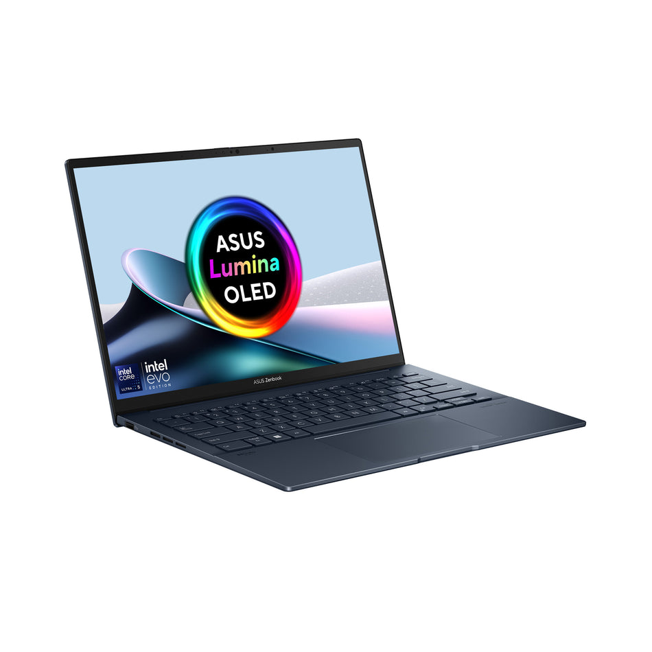 ASUS Zenbook 14 OLED UX3405CA-QL241W Intel Core Ultra 5 225H Laptop 35.6 cm (14") Touchscreen WUXGA 16 GB LPDDR5x-SDRAM 512 GB SSD Wi-Fi 7 (802.11be) Windows 11 Home Blue