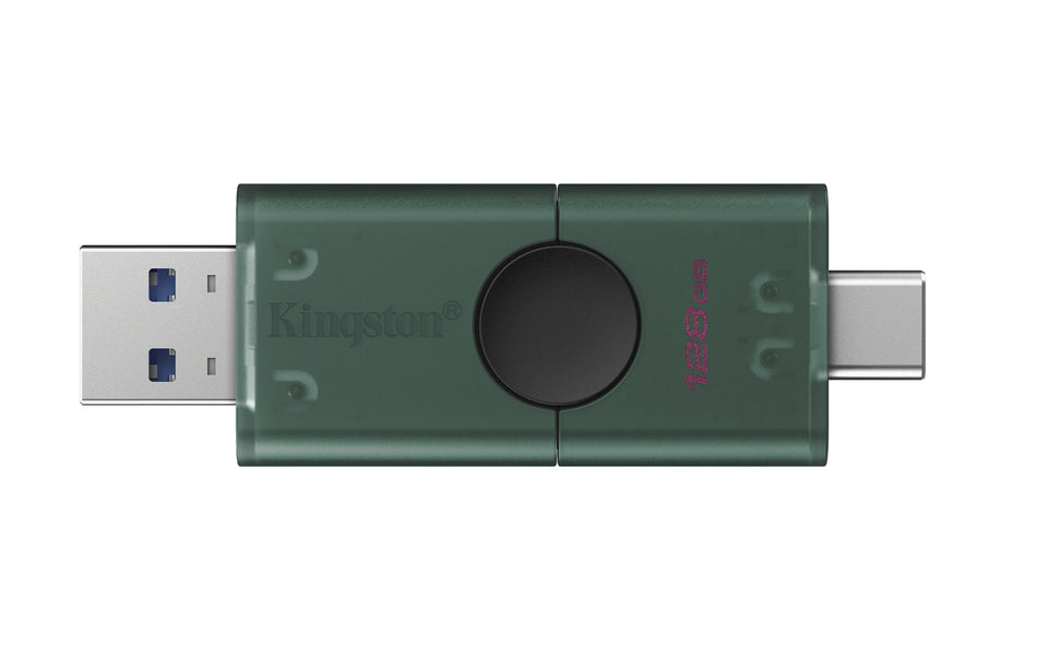 Kingston Technology DataTraveler 128GB USB-A + USB-C 3.2 Gen 1 DuoG2