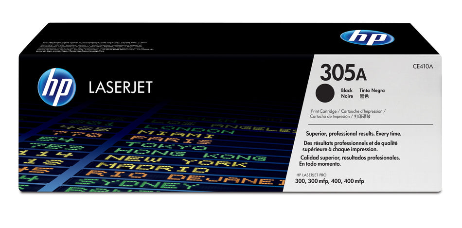 HP 305A Black Original LaserJet Toner Cartridge