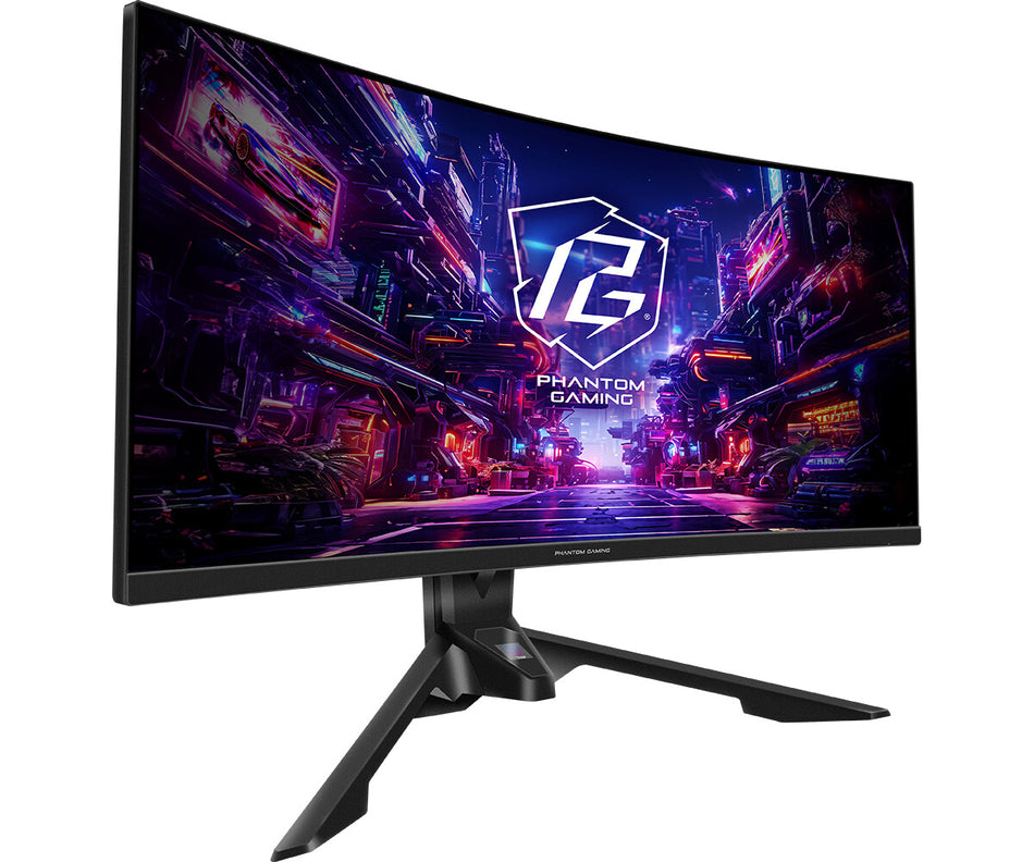 Asrock PG34QRT2B computer monitor 86.4 cm (34") 3440 x 1440 pixels Wide Quad HD LCD Black