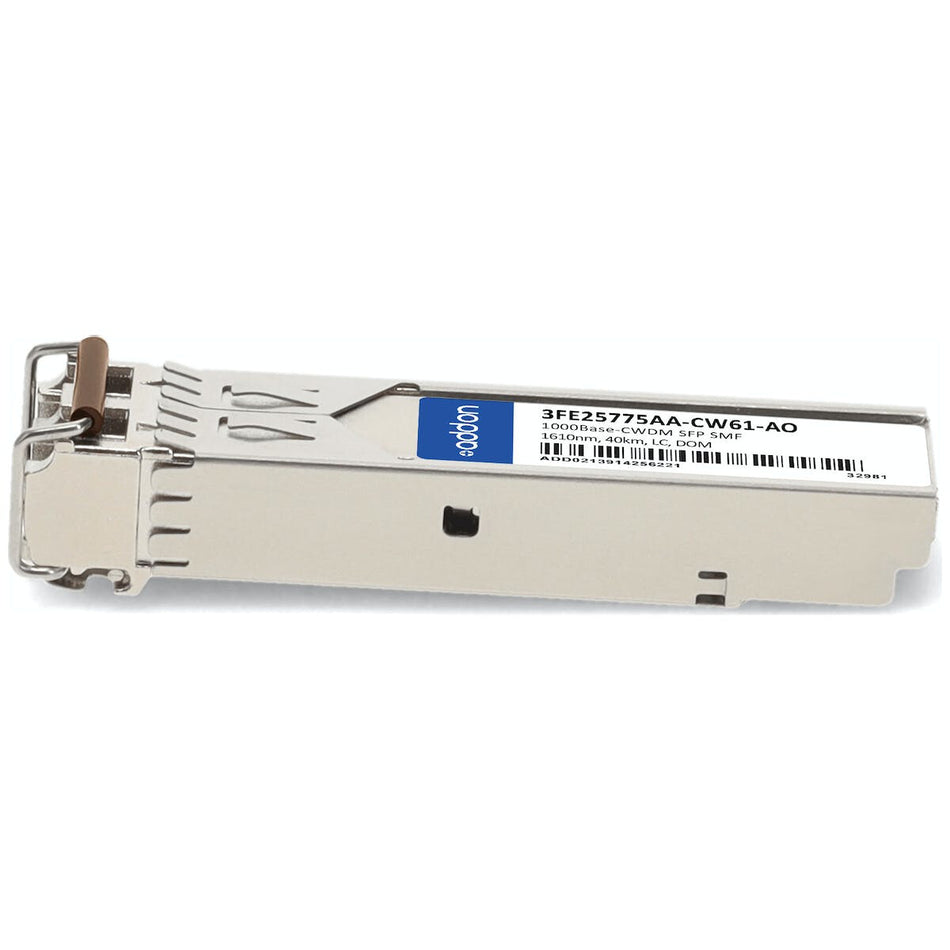 AddOn Networks 3FE25775AA-CW61-AO network transceiver module Fiber optic 1000 Mbit/s SFP 1610 nm