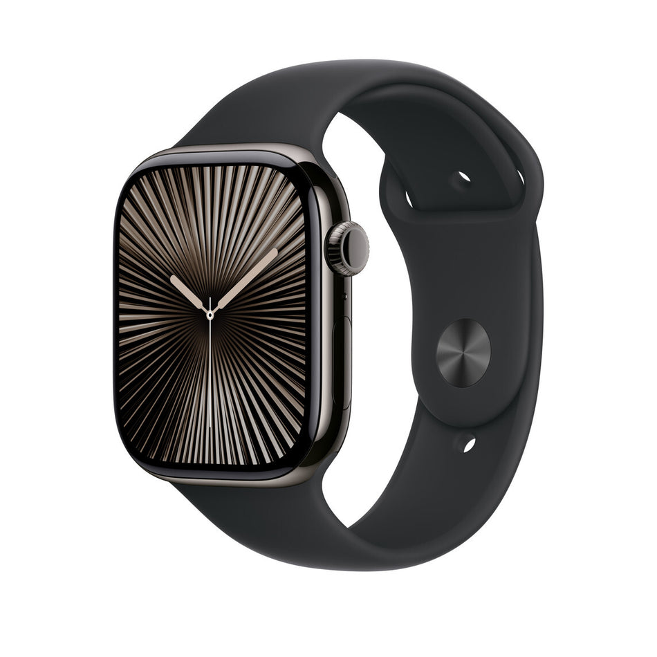 Apple MXM43ZM/A Smart Wearable Accessories Band Black Fluoroelastomer