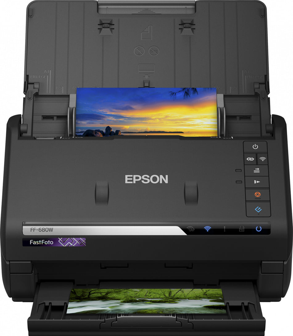 Epson FF-680W Sheet-fed scanner 600 x 600 DPI A4 Black