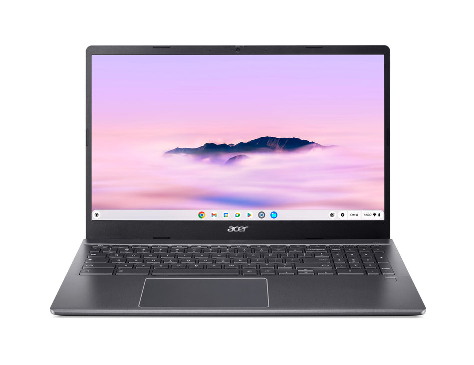 Acer Chromebook CBE595-2 Intel® Core™ i3 i3-1315U 39.6 cm (15.6") Full HD 8 GB LPDDR5x-SDRAM 256 GB SSD Wi-Fi 6E (802.11ax) ChromeOS Grey