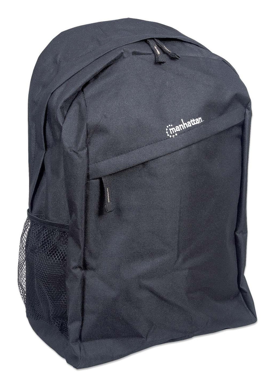 Manhattan 440585 backpack Black Mesh, Polyester