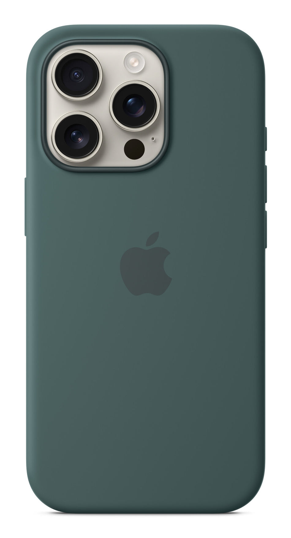 Apple iPhone 16 Pro Silicone Case with MagSafe - Lake Green