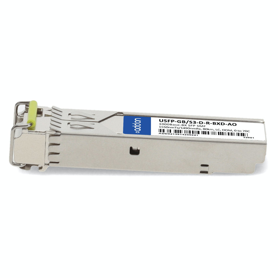 AddOn Networks USFP-GB/S3-D-R-BXD-AO network transceiver module Fiber optic 1000 Mbit/s SFP