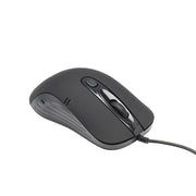 connektgear MO543 USB Full-Size 4 Button Optical Mouse - Black