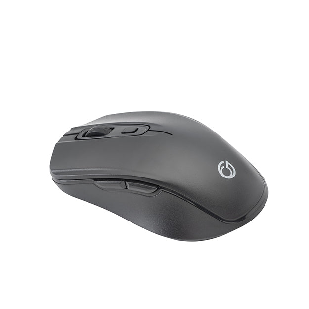 connektgear MO544 Wireless Full-Size 6 Button Optical Mouse - Black
