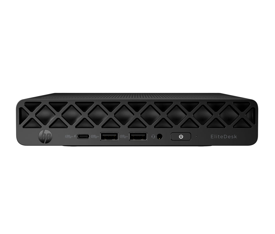 HP EliteDesk 8 Mini G1i Desktop AI PC Intel Core Ultra 7 265T 16 GB DDR5-SDRAM 512 GB SSD Windows 11 Pro Mini PC Black