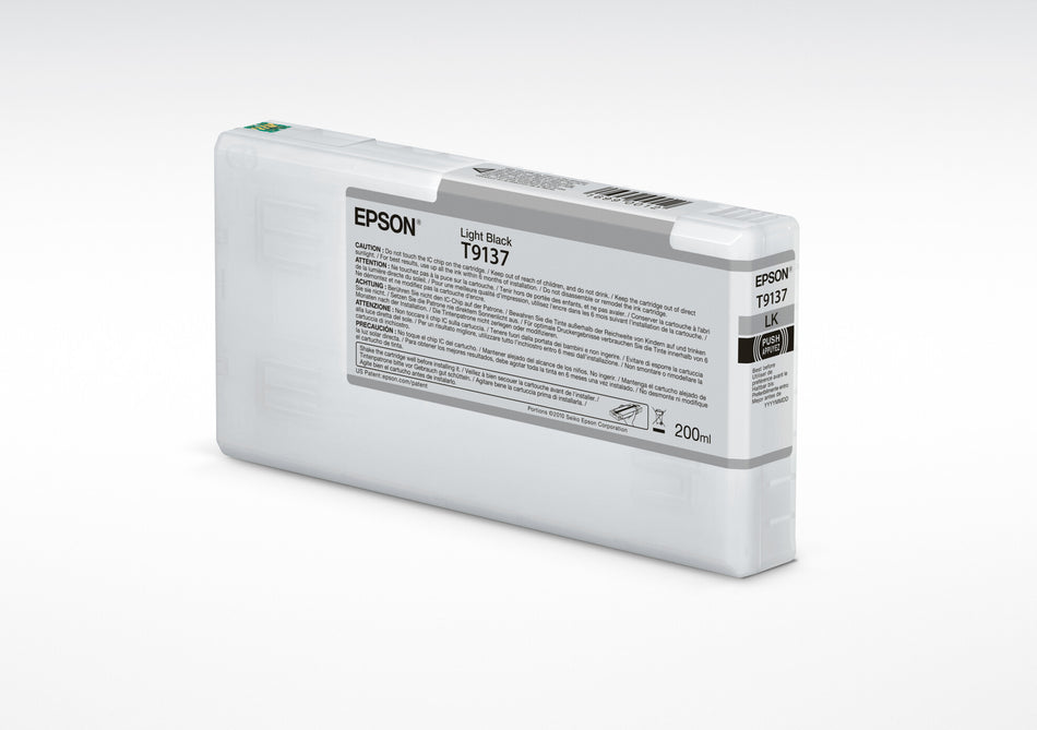 Epson T9137 Light Black Ink Cartridge (200ml)