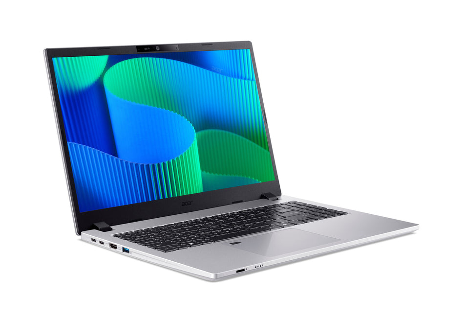 Acer TravelMate P2 (TMP215-55) - Intel Core 3, 8GB, 256GB SSD, 15.6" Full HD, Silver