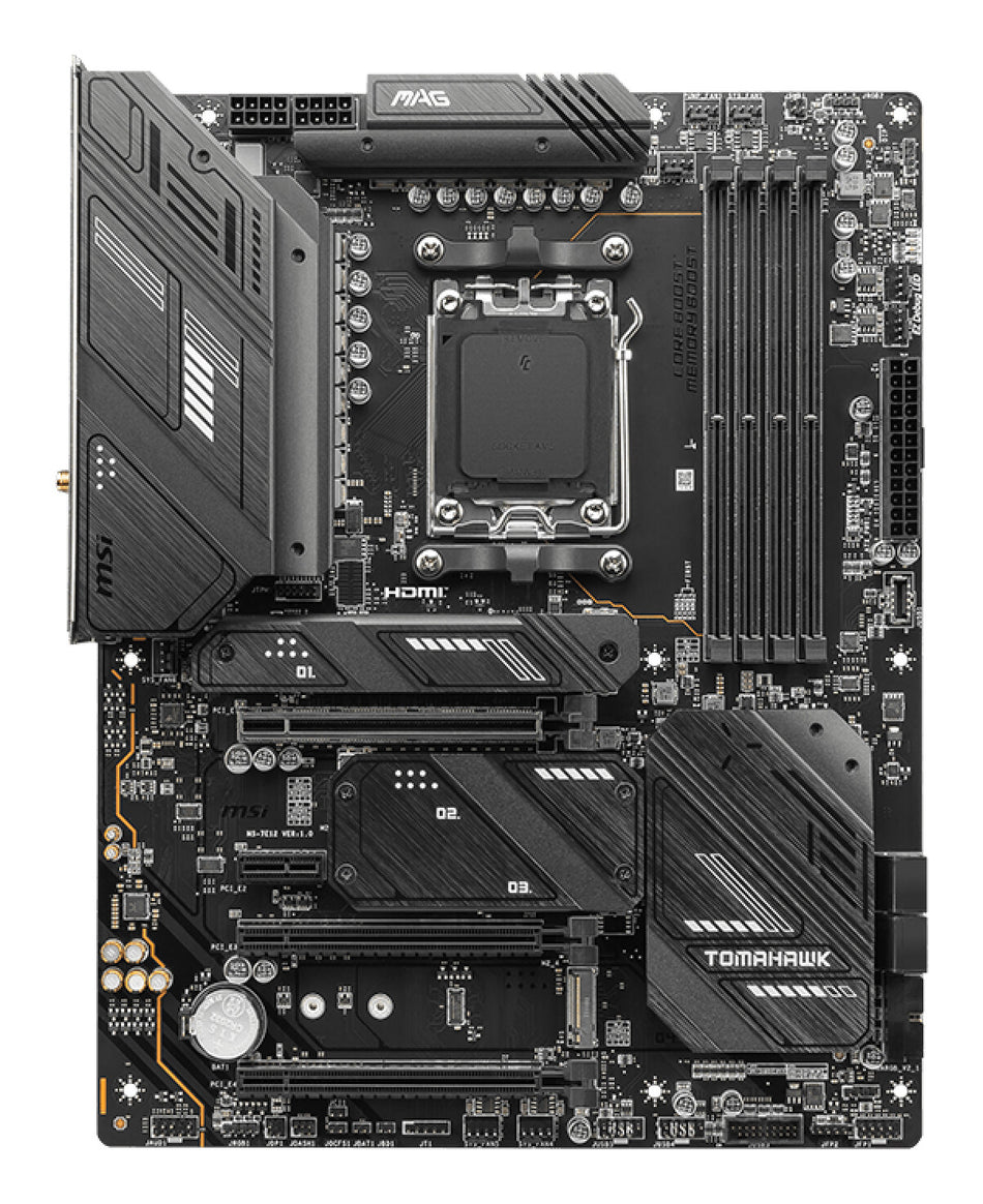 MSI MAG X670E TOMAHAWK WIFI motherboard AMD X670 Socket AM5 ATX