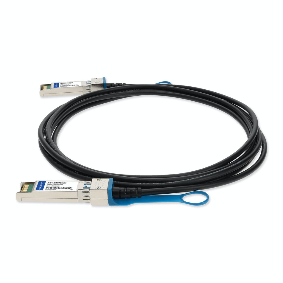 AddOn Networks ADD-SDESMX-PDAC3M InfiniBand/fibre optic cable 3 m SFP+ Black