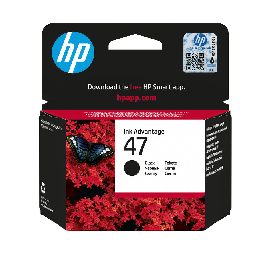 HP 47 Black Original Cartridge
