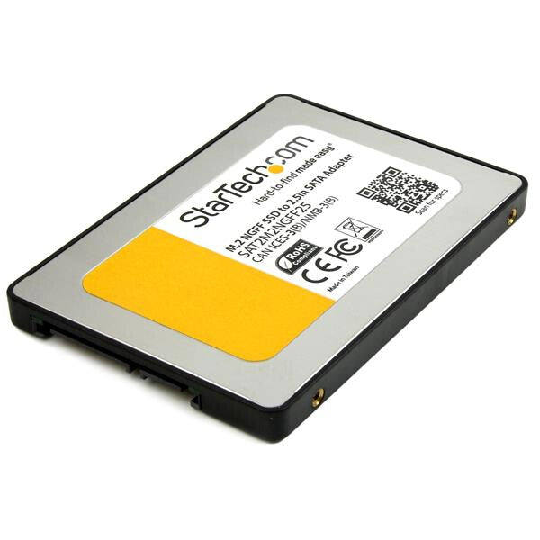 StarTech.com M.2 SSD to 2.5in SATA III Adapter - M.2 Solid State Drive Converter with Protective Housing