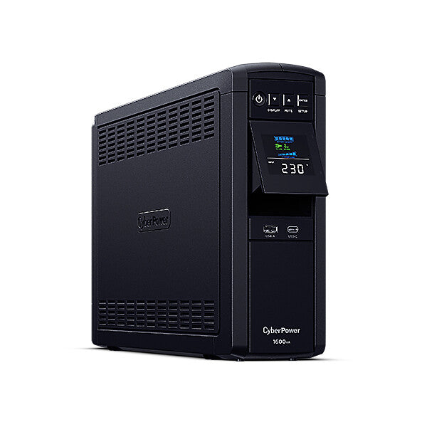 CyberPower CP1600EPFCLCD-UK uninterruptible power supply (UPS) Line-Interactive 1.6 kVA 1000 W 6 AC outlet(s)