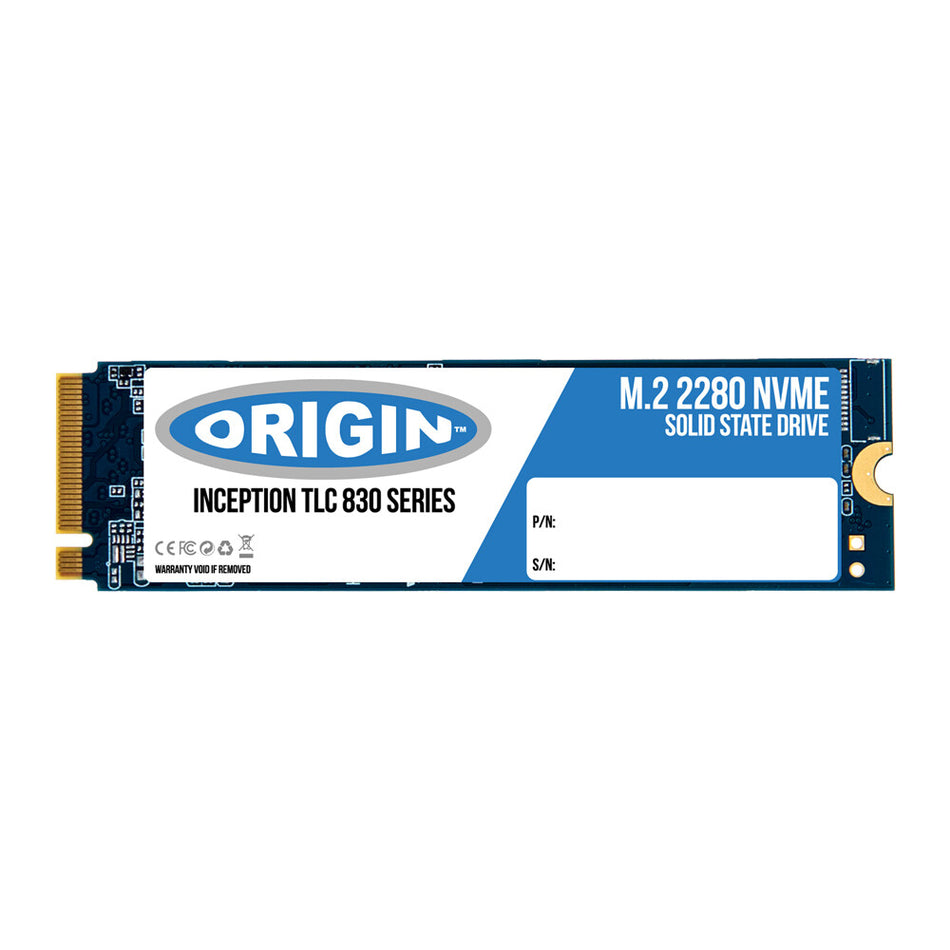 Origin Storage Origin Inception SSD 1TB NVMe M.2 3D TLC 80mm