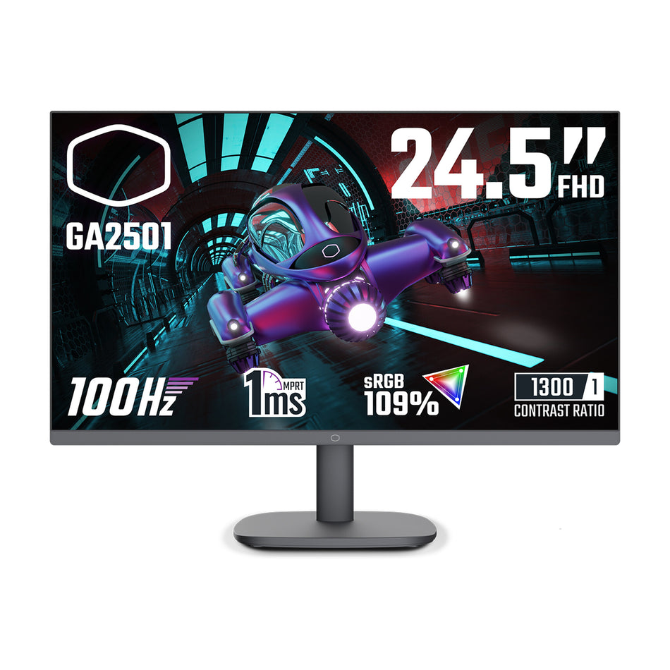 Cooler Master Gaming GA2501 LED display 62.2 cm (24.5") 1920 x 1080 pixels Full HD Black