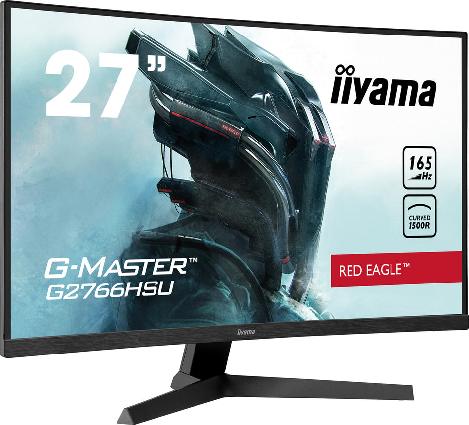 iiyama G-MASTER Immerse yourself in the game with the curved G2766HSU with FreeSync Premium