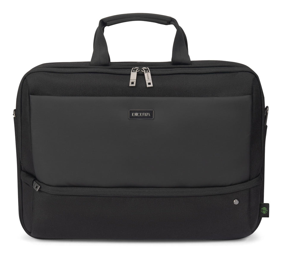 DICOTA D32173-RPET laptop case 35.6 cm (14") Briefcase Black