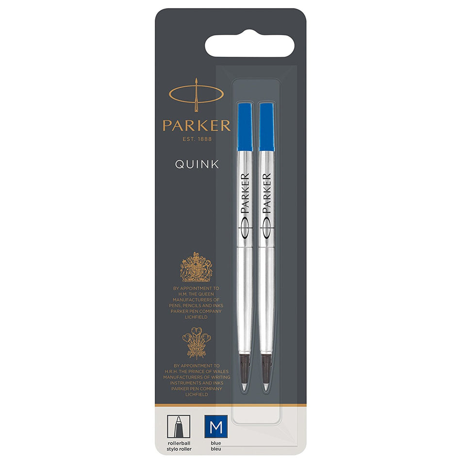 Parker 1950327 pen refill Medium Blue 2 pc(s)