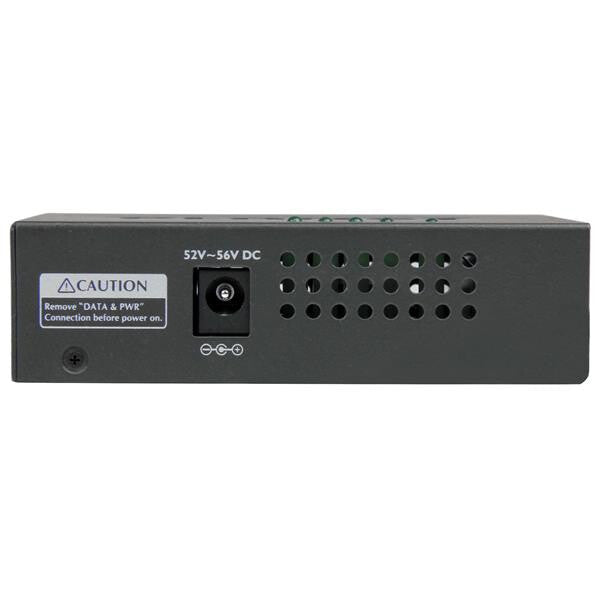 StarTech.com 4-Port Gigabit Midspan - PoE+ Injector - 802.3at/af