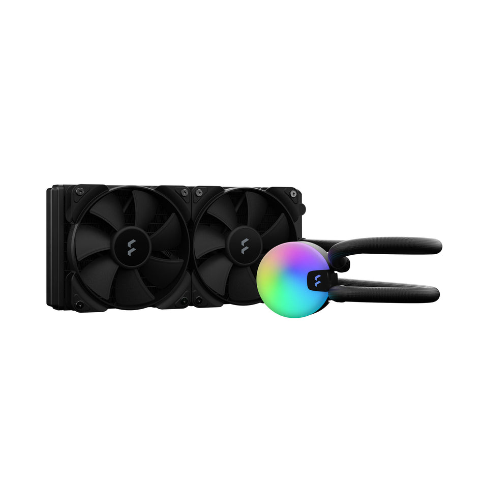 Fractal Design Lumen S24 v2 Processor All-in-one liquid cooler 12 cm Black 1 pc(s)