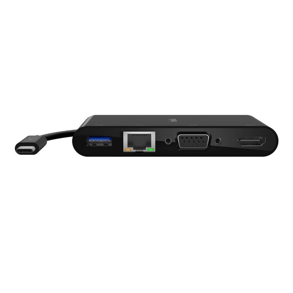 Belkin AVC005BTBK laptop dock/port replicator Wired USB 3.2 Gen 1 (3.1 Gen 1) Type-C Black