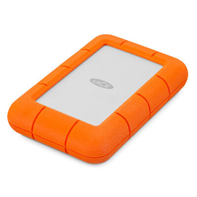 LaCie Rugged Mini external hard drive 1 TB 5400 RPM 2.5" Micro-USB B 3.2 Gen 1 (3.1 Gen 1) Orange, Silver