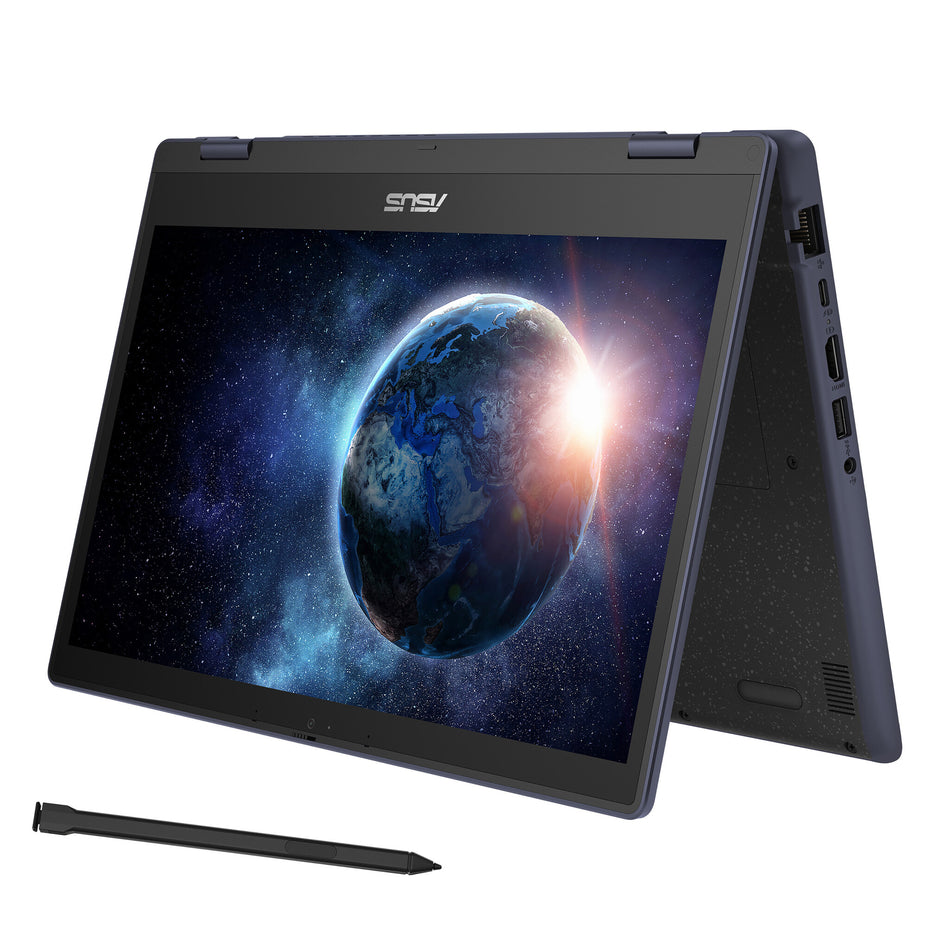 ASUS BR1402F-i3S81XA-3Y Intel Core i3 N-series i3-N305 Hybrid (2-in-1) 35.6 cm (14") Touchscreen Full HD 8 GB DDR4-SDRAM 128 GB Flash Wi-Fi 6 (802.11ax) Windows 11 Pro Education Grey