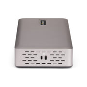 StarTech.com Triple-Monitor USB4 Docking Station, 4K 60Hz HDMI or DisplayPort, 100W Laptop Charging, 2.5GbE, USB-C Multi-Monitor Dock, Driverless