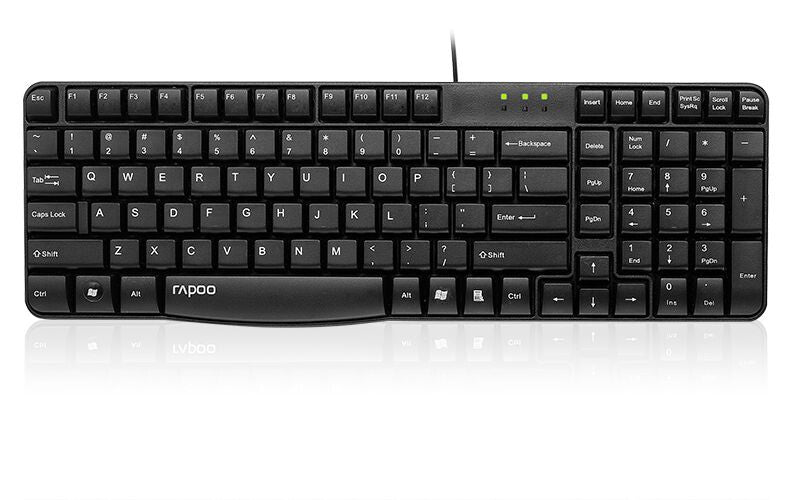 Rapoo N2400 keyboard USB Black