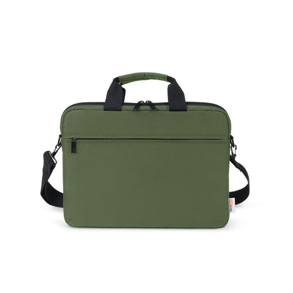 BASE XX D31959 laptop case 35.8 cm (14.1") Messenger case Green, Olive