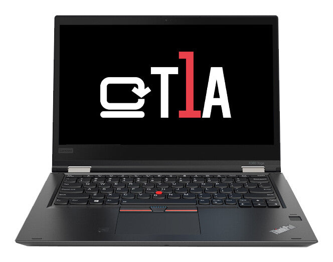 T1A Lenovo Thinkpad X380 Yoga Refurbished Intel® Core™ i5 i5-8350U Hybrid (2-in-1) 33.8 cm (13.3") Touchscreen Full HD 8 GB DDR4-SDRAM 256 GB SSD Wi-Fi 5 (802.11ac) Windows 10 Pro UK English Black