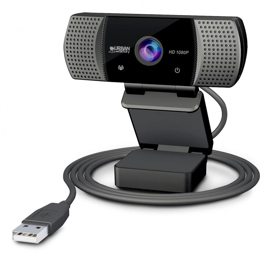 Urban Factory WHD20UF-V2 webcam 2 MP 1920 x 1080 pixels USB Black