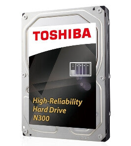 Toshiba N300 4TB internal hard drive 7200 RPM 128 MB 3.5" Serial ATA III