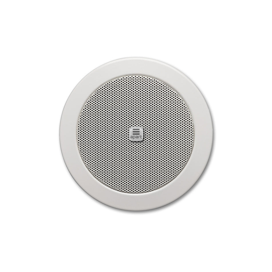 Biamp Commercial CM4T 4-inch 70V/100V Dual Cone Loudspeaker White