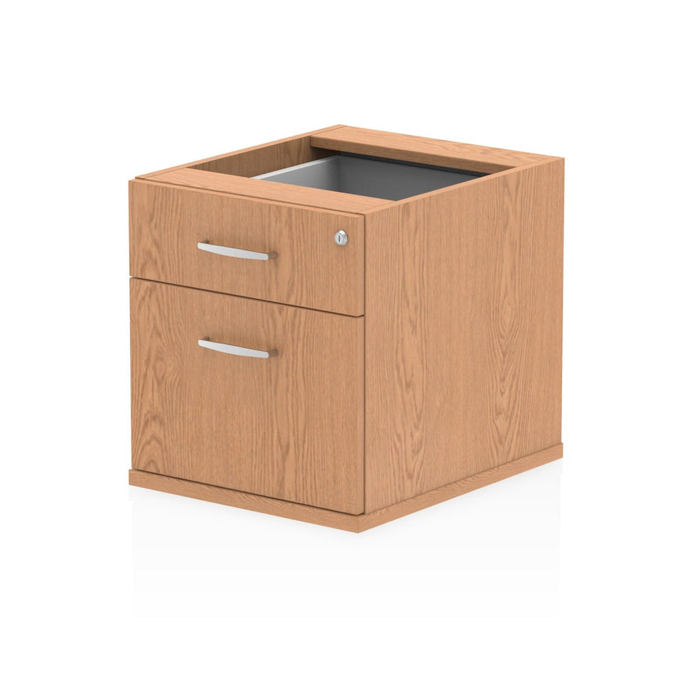 Dynamic I001638 office drawer unit Oak Melamine Faced Chipboard (MFC)