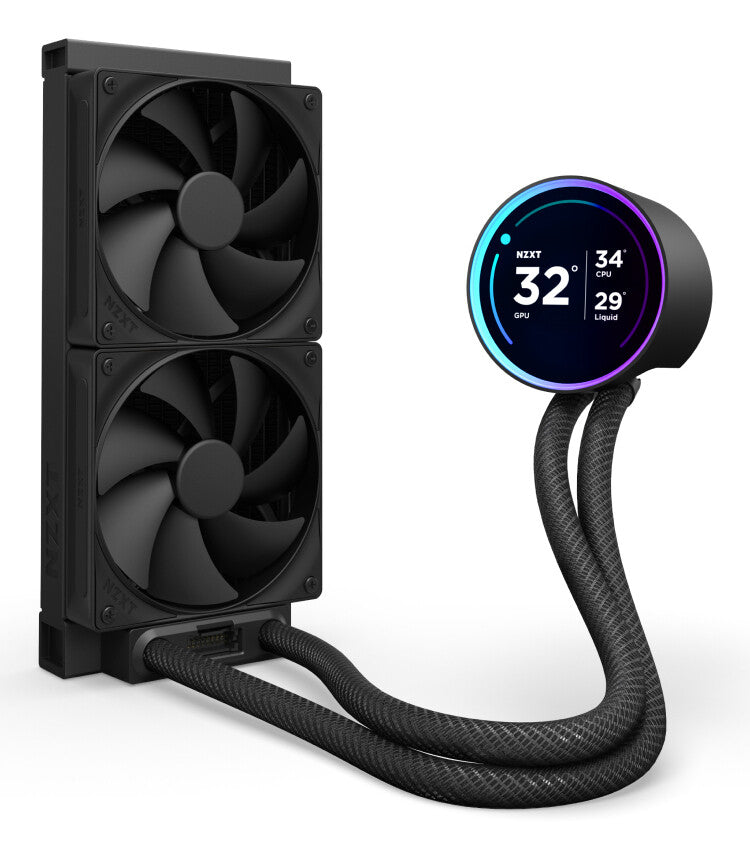 NZXT Kraken Elite 240 Processor All-in-one liquid cooler 12 cm Black 1 pc(s)