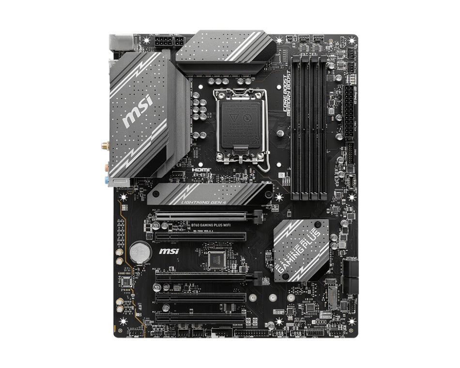 MSI B760 GAMING PLUS WIFI motherboard Intel B760 LGA 1700 ATX