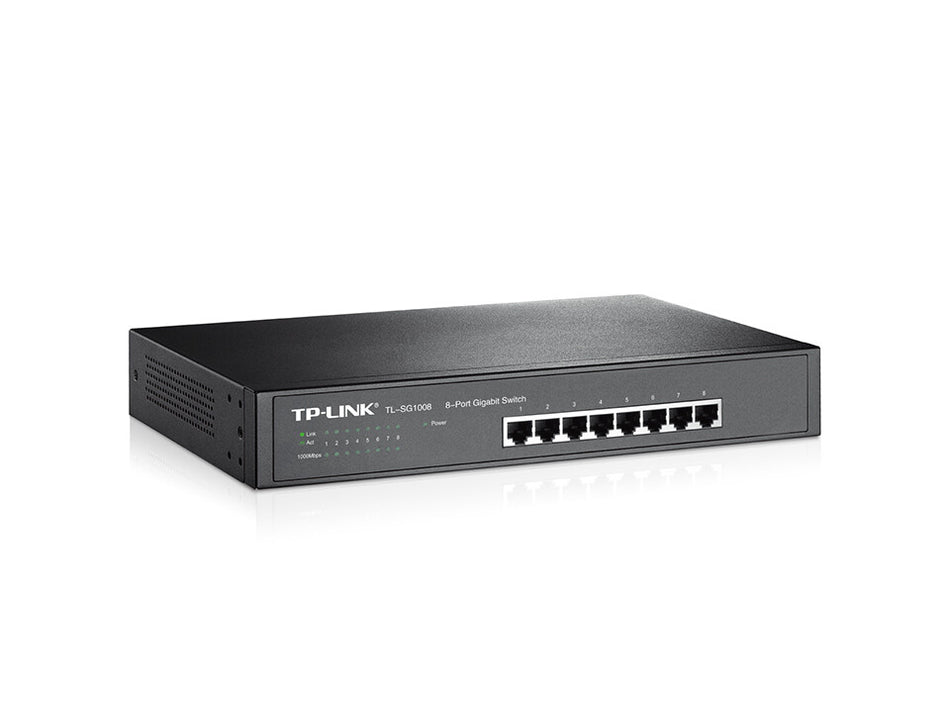 TP-Link 8-Port Gigabit Desktop/Rackmount Network Switch