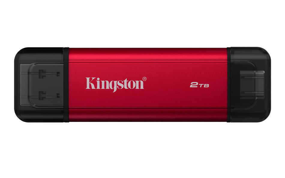Kingston Technology 2TB Dual USB-A/C Portable SSD, Up to 1050MB/s USB 3.2 Gen 2